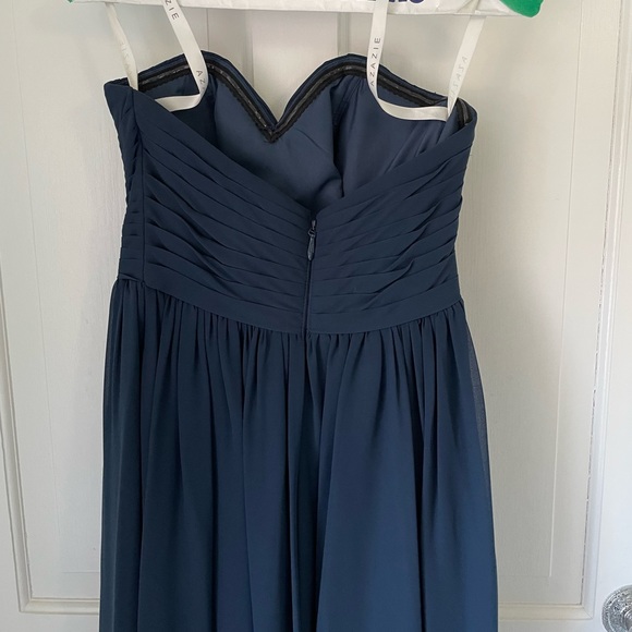 Like New Navy Gown with Pockets - Picture 5 of 6